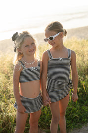 B&W Gingham One Piece x Lolo Webb