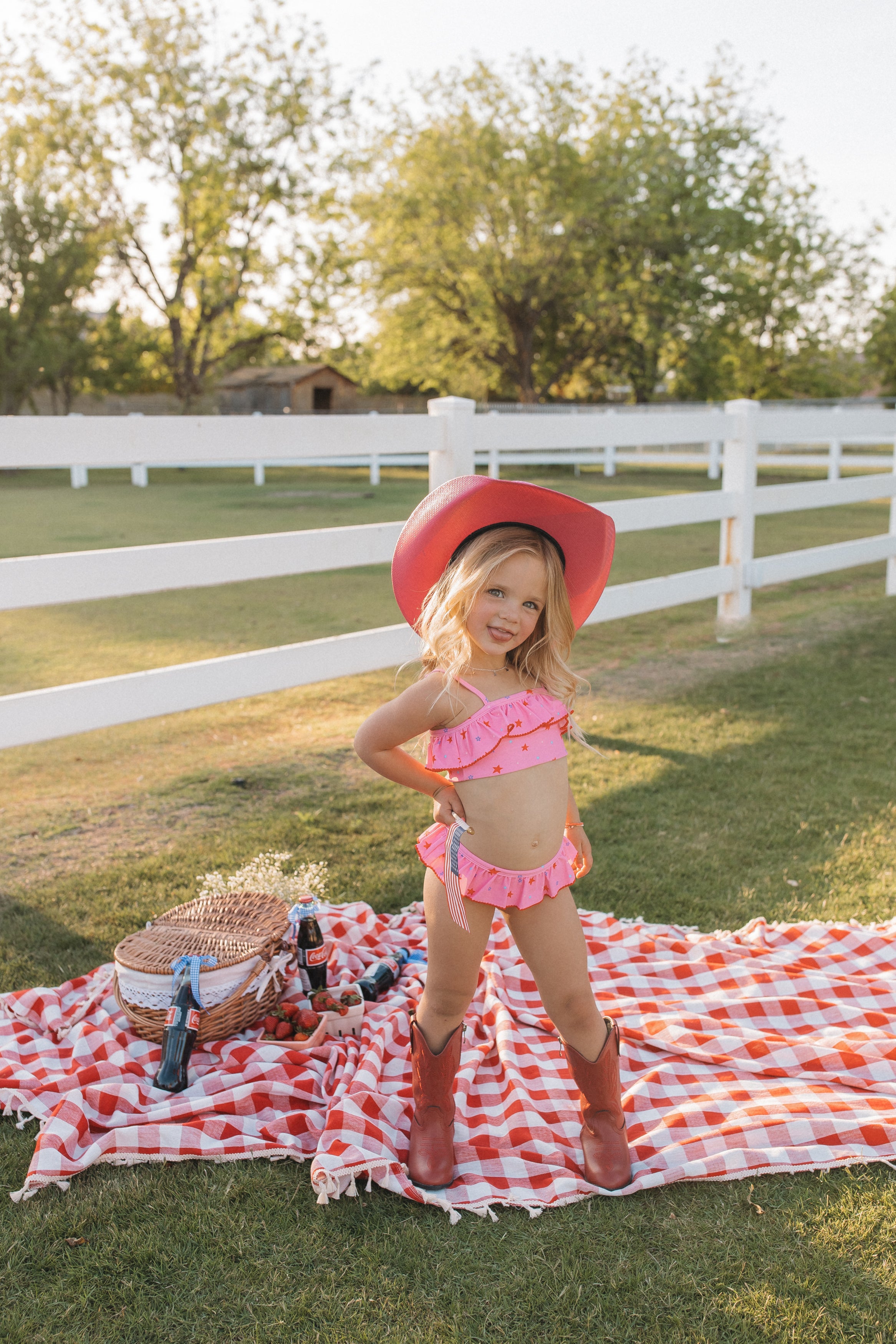 Pink and Patriotic Bikini