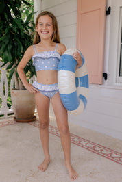 Sea Blue Polka Dot Bikini