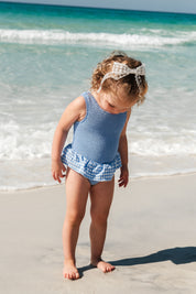 Saturday ll Blue Gingham Tide