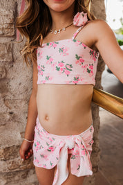 Poolside Petals Sarong || Rosy