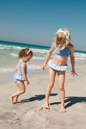 Sunday ll Blue Gingham Tide
