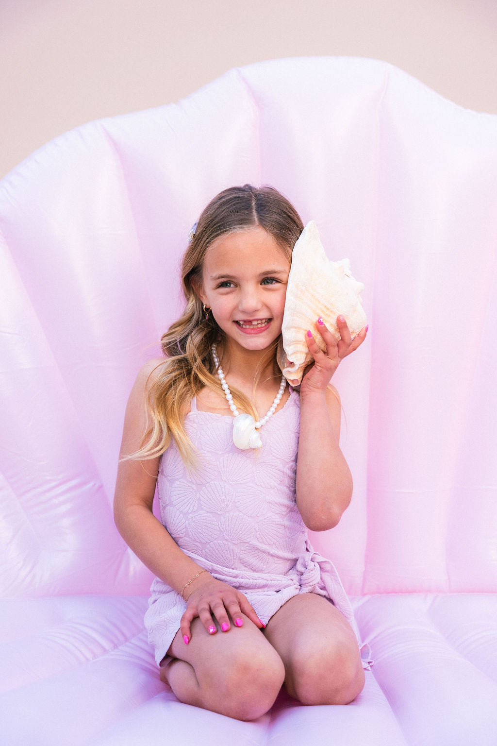 Purple Shells Sarong